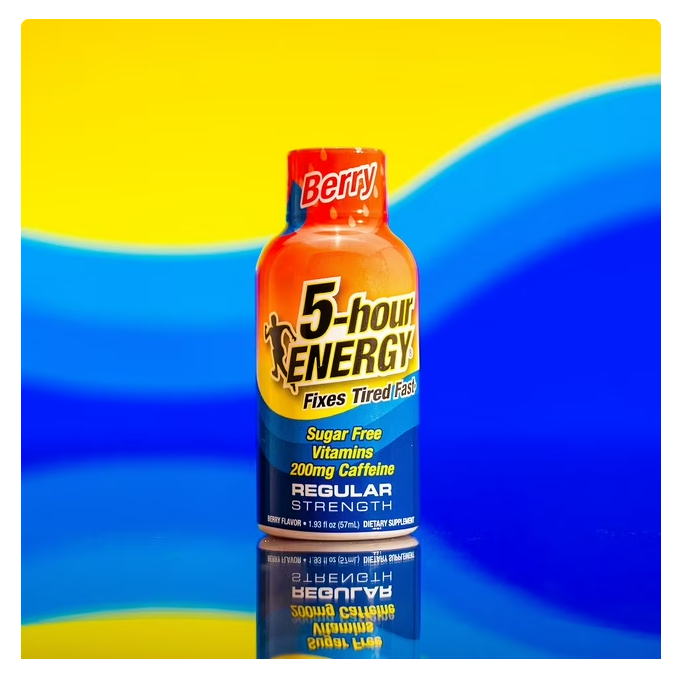 5-hour ENERGY Shot, Regular Strength, Berry 1.93 oz., 24 pk.