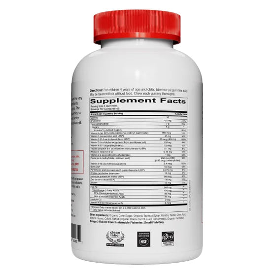 SmartyPants Kids Formula Multivitamin