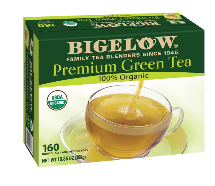 Bigelow Premium Organic Green Tea 160 ct.