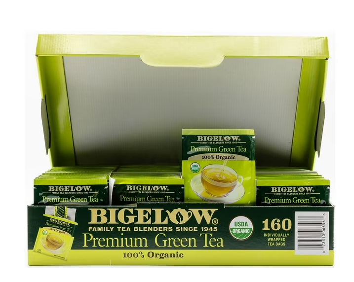 Bigelow Premium Organic Green Tea 160 ct.