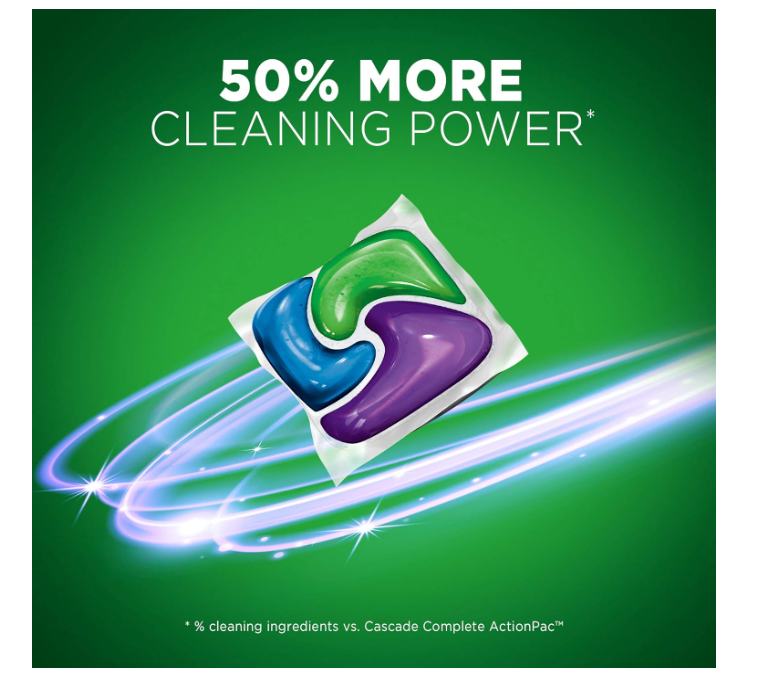 Cascade Platinum Dishwasher Detergent 92-count