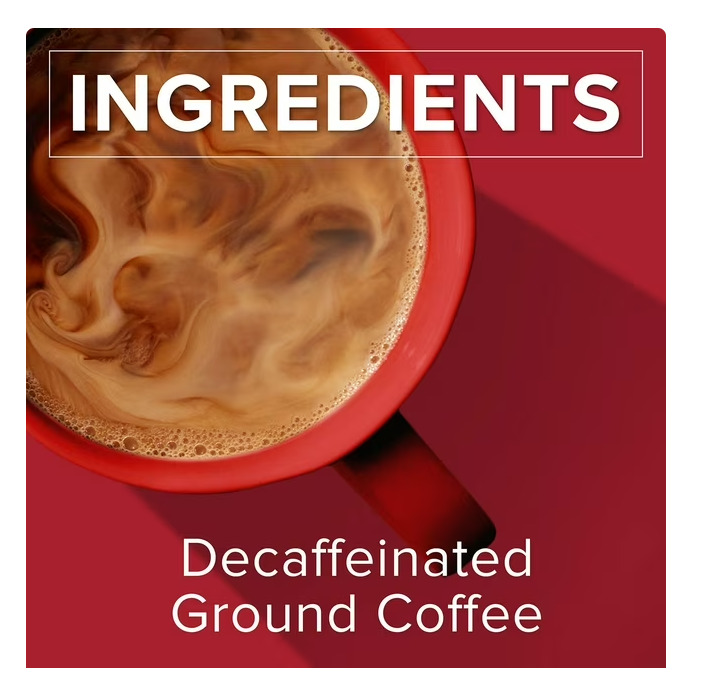 Folgers Ground Decaf Classic Medium Roast Coffee, 28.8 oz.